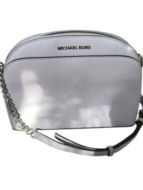 Michael Kors Light Gray Crossbody Bag